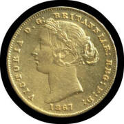 SOVEREIGN: 1867 Sydney Mint, aEF. - 2
