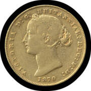 SOVEREIGN: 1870 Sydney Mint, VF. - 2