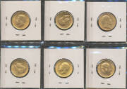 SOVEREIGN: KEVII 1909P, KGV 1911M 1912S 1913M 1913P 1914S and 1915S all aUnc/Unc. (7) - 4