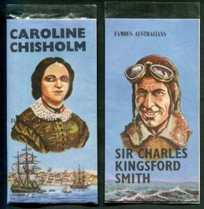 c1910-80s cigarette & trade cards & ephemera, noted c1910 Liebig "Australiaen" [6] & "L'Australie" [6]; 1924 Ogdens "Children of All Nations" [50]; "Peter the Pilot's Album 1943" [30]; "Zoo" card game [55]; also postcards (34), cinderellas (12), decals (4