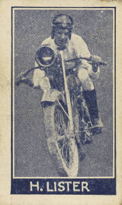 c1925 Allens "Speedway Riders", part set [34/52]. Fair/G. Scarce.