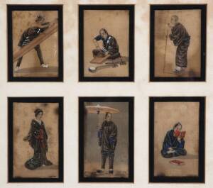 Japanese pictures & paintings on silk, 19th & early 20th century. Varying sizes