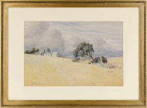 JOHN MATHER (1848-1916): Australian farm scene landscape watercolour signed & dated '97 lower left. 