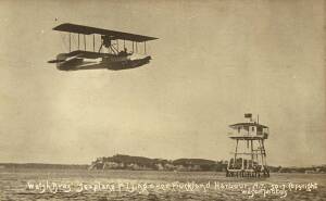 Attractive group of postcards; noted themes, Aboriginal, advertising, aviation "Walsh Bros seaplane flying over Auckland harbour c1916", Mabel Lucy Attwell etc. Some very RARE cards.