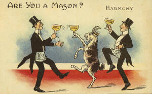 MASONIC: "Are You A Mason?", National Series Nos.1980, 2676, 2677, 2678, 2680 & 2681. G/VG condition.