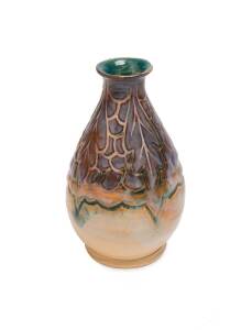 Marguerite Mahood earthenware vase, Australian, circa 1930Incised P2249, M Mahood to the base