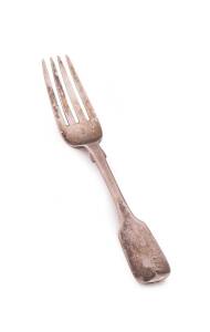 A rare Australian silver fork