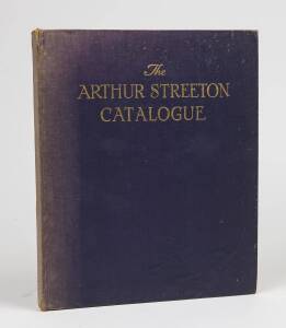 STREETON, Arthur: "The Arthur Streeton Catalogue" [Melbourne, 1935]. Quarto, gilt lettered purple cloth (a little sun faded), 141 pp, with tipped-in colour and black and white plates, essays by J. S. Macdonald, Irwin Macdonald and Lionel Lindsay. Limited 