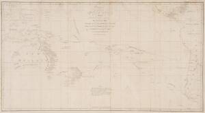 "Chart of part of the SOUTH SEA shewing the tracts & discoveries made by HIS MAJESTYS Ships Dolphin ...& Tamer....1765, Dolphin...& Swallow...1767, and Endeavour, Lieutenant Cooke, 1769. engrav'd by W. Whitchurch, Pleasant Row Islington."