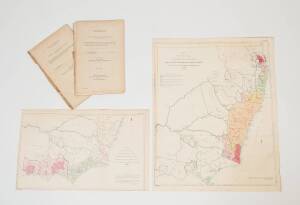 MAPS by J. Arrowsmith to accompany "COPIES or EXTRACTS of any Correspondence relative to CROWN LANDS and EMIGRATION in New South Wales", which accompany the maps: