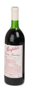 Penfolds "Grange Hermitage" Bin 95, Vintage 1974, Shiraz, South Australia.