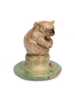 Remued Pottery A glazed miniature koala figure