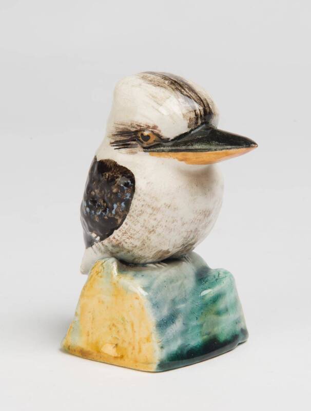 Grace Seccombe (1880-1956) A glazed earthenware figure of a kookaburra