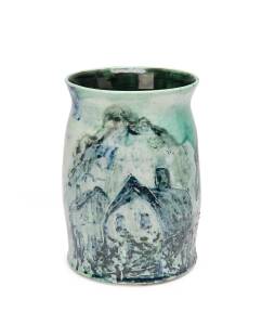 William Merric (Merric) Boyd (1888-1959) (potter) and Doris Boyd (1888-1960) (decorator) A glazed earthenware vase