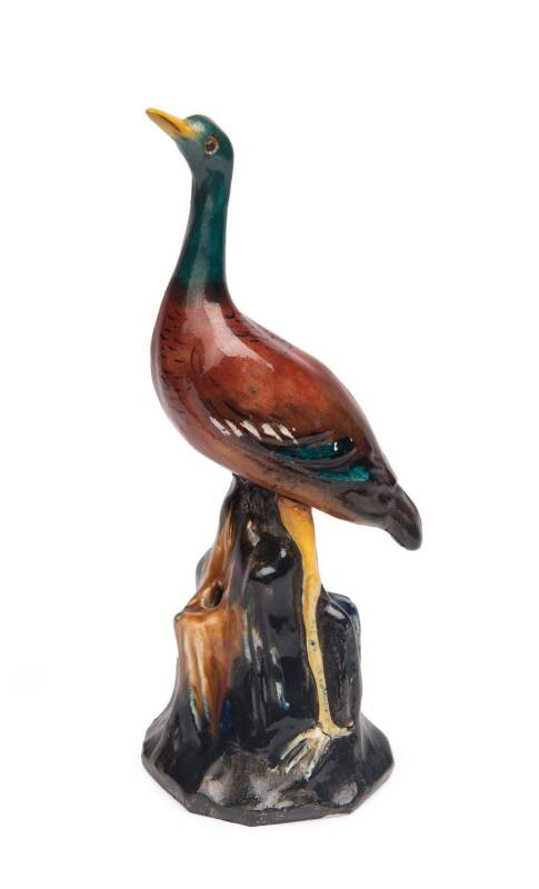 Grace Seccombe (1880-1956) A glazed earthenware figure of a water bird