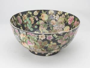 A Chinese porcelain bowl, Republic period, 20th Century. 16.5cm high, 36cm diameter.&nbsp;