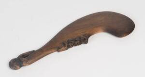 A Maori Patu. 42cm long 