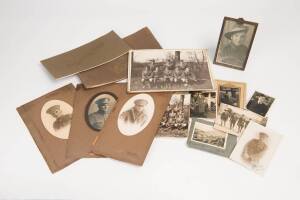 A collection of WW1 and WW2 period photographs and ephemera (30+ items)