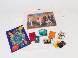 AMERICAN PERFORMERS: Australian Tour memorabilia, mainly backstage and crew passes, Itineraries, etc. The Robert Cray Band, Bob Dylan, John Fogerty, Paul Simon, Eagles, B-52's, Michael Jackson (concert tickets), Ray Charles, Tony Bennett, Frank Sinatra, H