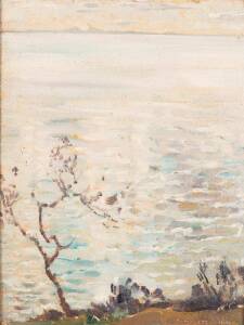 ANNE MONTGOMERY (1908-1991), Still Waters, oil on board, signed lower right: A MONTGOMERY, 30 x 22.5 cm