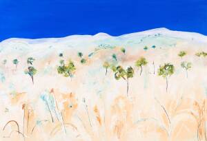 STEWART WESTLE, Hillside, oil on canvas, signed lower left, 83 x 122 cm