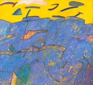 NEVILLE MATTHEWS (BORN 1930), Moreton Bay, Sea Edge, oil on canvas, signed and dated lower right: Matthews '87, 151 x 166 cm