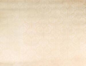 A contemporary&nbsp;cream wool figured rug