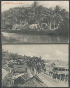 West Indies large album with an array of attractive Cards including from Barbados, British Guiana, Dominica, Jamaica, St Lucia, and from non-British Islands including Danish & US Virgin Islands, Puerto Rico, Curacao, Cuba, Martinique & Haiti, many to Aust - 4