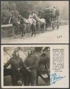 Six albums of postCards with lots of "ladies' subjects" but also Sport, Mining, Transport, Caves & Post Offices etc, excellent topographicals from Australia - notably Victoria with Grampians & Gippsland groups - Britain & the United States etc, some adver - 4