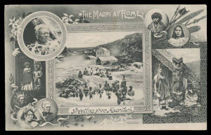 Australia with advertising ship Cards for E&A Line and Aberdeen Line, wildlife group, NSW scenes etc, condition variable; New Zealand x15 including a couple of Maori subjects, generally very fine; also portraits, actresses, greetings, etc, condition varia