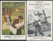 ADVERTISING: Group of mostly British Cards for Hotels Charterhouse, Cecil and Imperial (all in London), Hotel Redcliffe (Paignton, illustrated on both sides), Metropole (Brighton), French Grande Hotel du Parc & Russian Hotel Victoria, also for Dominguez C - 3