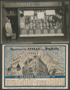 ADVERTISING: Group of mostly British Cards for Hotels Charterhouse, Cecil and Imperial (all in London), Hotel Redcliffe (Paignton, illustrated on both sides), Metropole (Brighton), French Grande Hotel du Parc & Russian Hotel Victoria, also for Dominguez C - 4