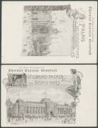 CHOCOLATE: France 1900 Exposition Universelle de Paris, lovely advertising Cards for Chocolat Express Grondard, all different, unused. (10) - 2