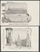 CHOCOLATE: France 1900 Exposition Universelle de Paris, lovely advertising Cards for Chocolat Express Grondard, all different, unused. (10) - 4