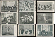 ENTERTAINMENT: "Zeynard's Marvellous Midget Circus/Tiny Town - the Big Show" x8 three with 'SWIFT PRINT SYD' on the address side, Liliputaner Circus x2 (one with notation re performance in Adelaide in November 1911) & Specialty Troup x2, a few faults but