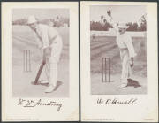 SPORT c.1910 Wilson Autograph Series photos & facsimile signatures of Monty Noble, Victor Trumper, Hugh Trumble, James Kelly, Clem Hill, RA Duff, WP Howell, Syd Gregory, AJ Hopkins, Warwick Armstrong, Chas McLeod & DRA Gehrs being the complete set of 12, - 4