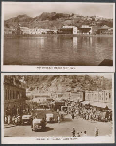 Mostly 1950s Cards from Aden & Egypt including many real photo types, generally very fine unused. (100+)