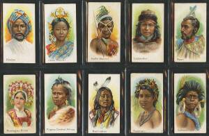 1904 Sniders & Abrahams "Natives of the World" [25]. Mainly G/VG.