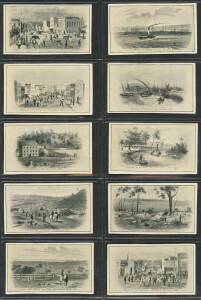 1906 Sniders & Abrahams "Views of Victoria in 1857" [32]. Mainly G/VG.