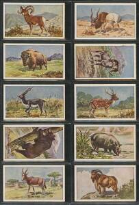 1912 Sniders & Abrahams "Animals" [60]; plus "Animals & Birds" [60]. Mainly G/VG.