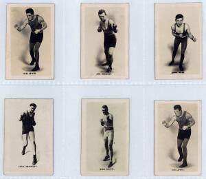 1923 The Rocket "Famous Knock-Outs" [11]; plus 1923 Union Jack "Monarchs of the Ring" [6]. Mainly G/VG.
