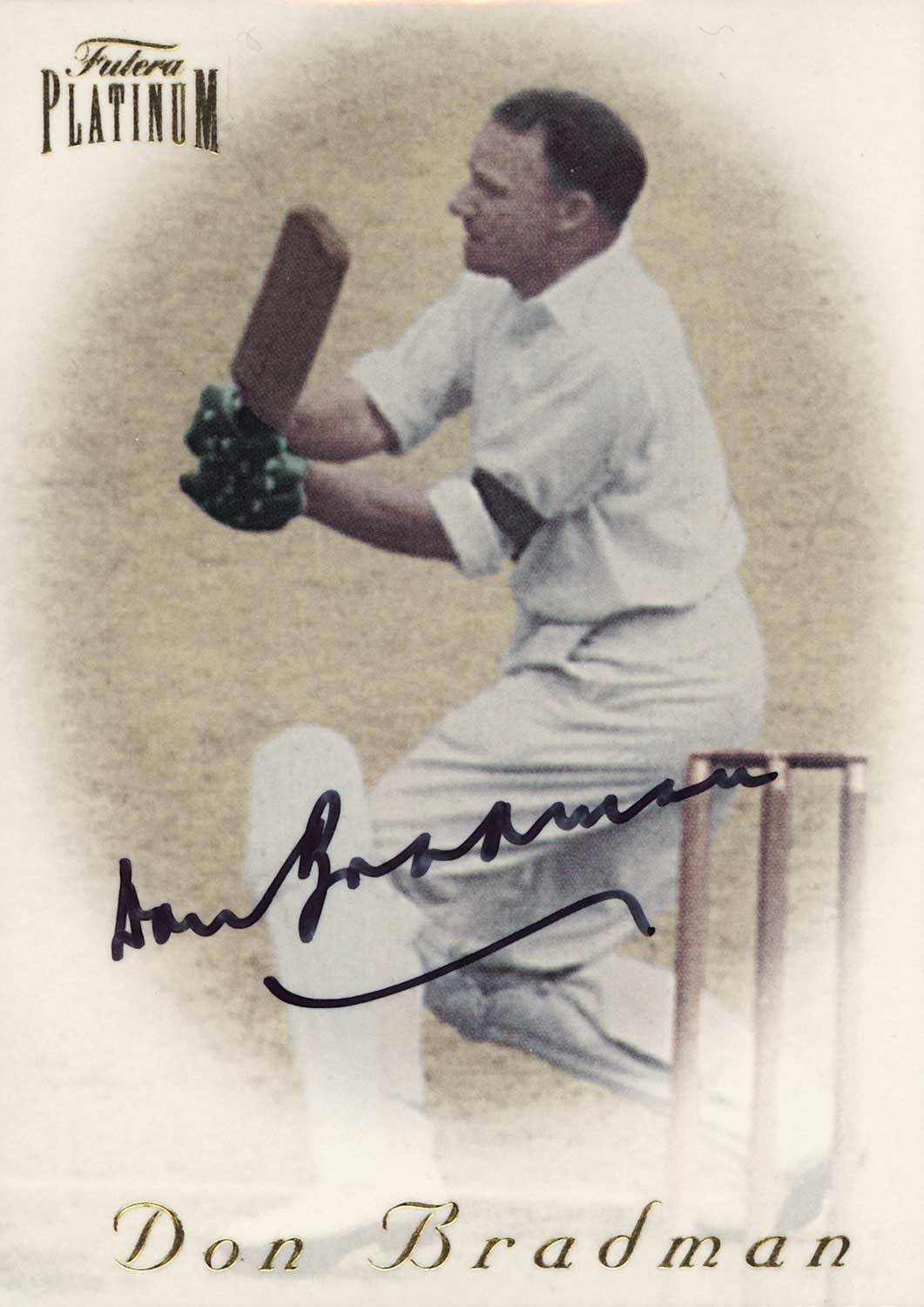 1996 Heritage/Futera Sir Donald Bradman , complete set [4] - all 
