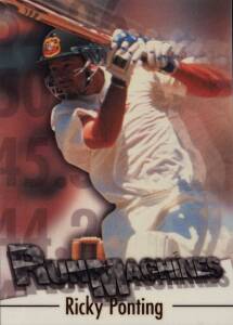 1996 Futera Cricket Decider Regular "Frontliners" [9], "Run Machines" [6] & "Steve Waugh Signature Cards" [5] (each with Redemption card & Certificate card). G/VG.
