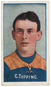 1908-09 Sniders & Abrahams "Australian Footballers", Series D, complete set [60]. Mainly G/VG.