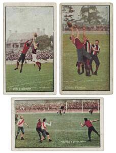 1908-09 Sniders & Abrahams "Australian Football - Incidents in Play" [13/16]. Poor/VG.