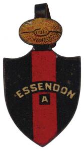 1910-11 Sniders & Abrahams "Football Club Shields" [1/39 known] - Essendon (Association). G/VG (tongue folded over).