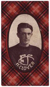 1921 McIntyre Bros "Football Champions Series 1" - H.Clover (Carlton). G/VG.