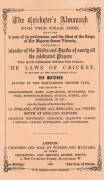 "Wisden Cricketers' Almanack" for 1868, 1869, 1870 & 1871, second facsimile reprints (1974), bound together in tan cloth, preserving salmon pink wrappers.