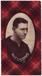1921 McIntyre Bros "Football Champions Series 1" - W.Cubbins (St.Kilda). G/VG.