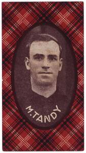 1921 McIntyre Bros "Football Champions Series 1" - M.Tandy (South Melb). G/VG.